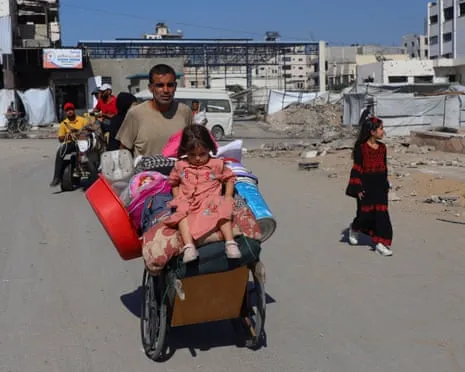 Escaping away from Death to Peril: Gaza Residents Grapple with Dire Choice